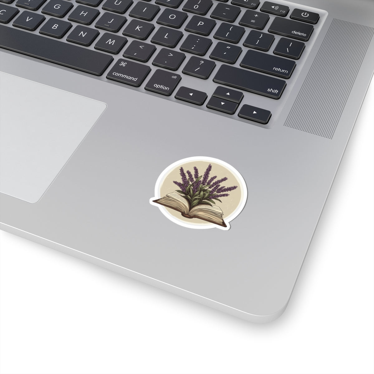 Lavender Book Sticker – A Tiny Tribute to Stories and Stillness