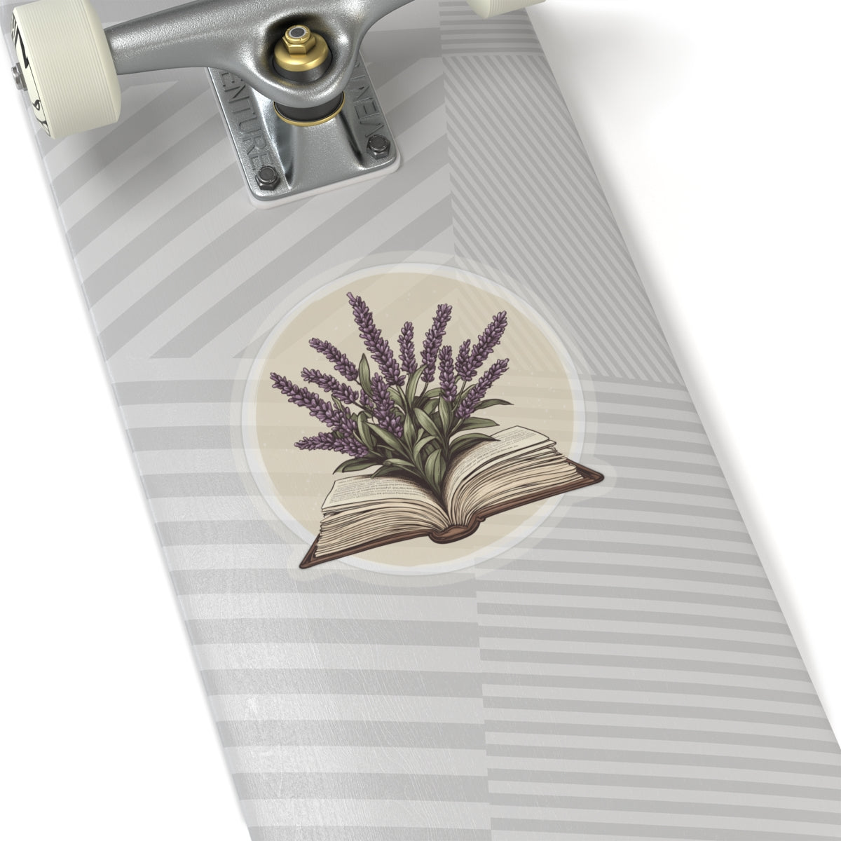 Lavender Book Sticker – A Tiny Tribute to Stories and Stillness
