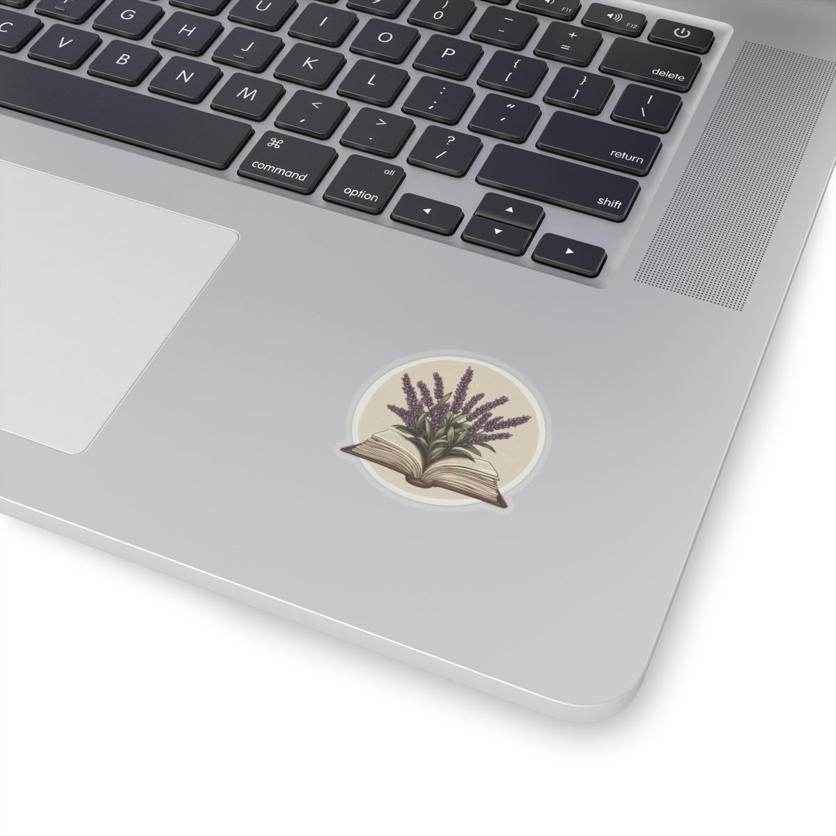 Lavender Book Sticker – A Tiny Tribute to Stories and Stillness